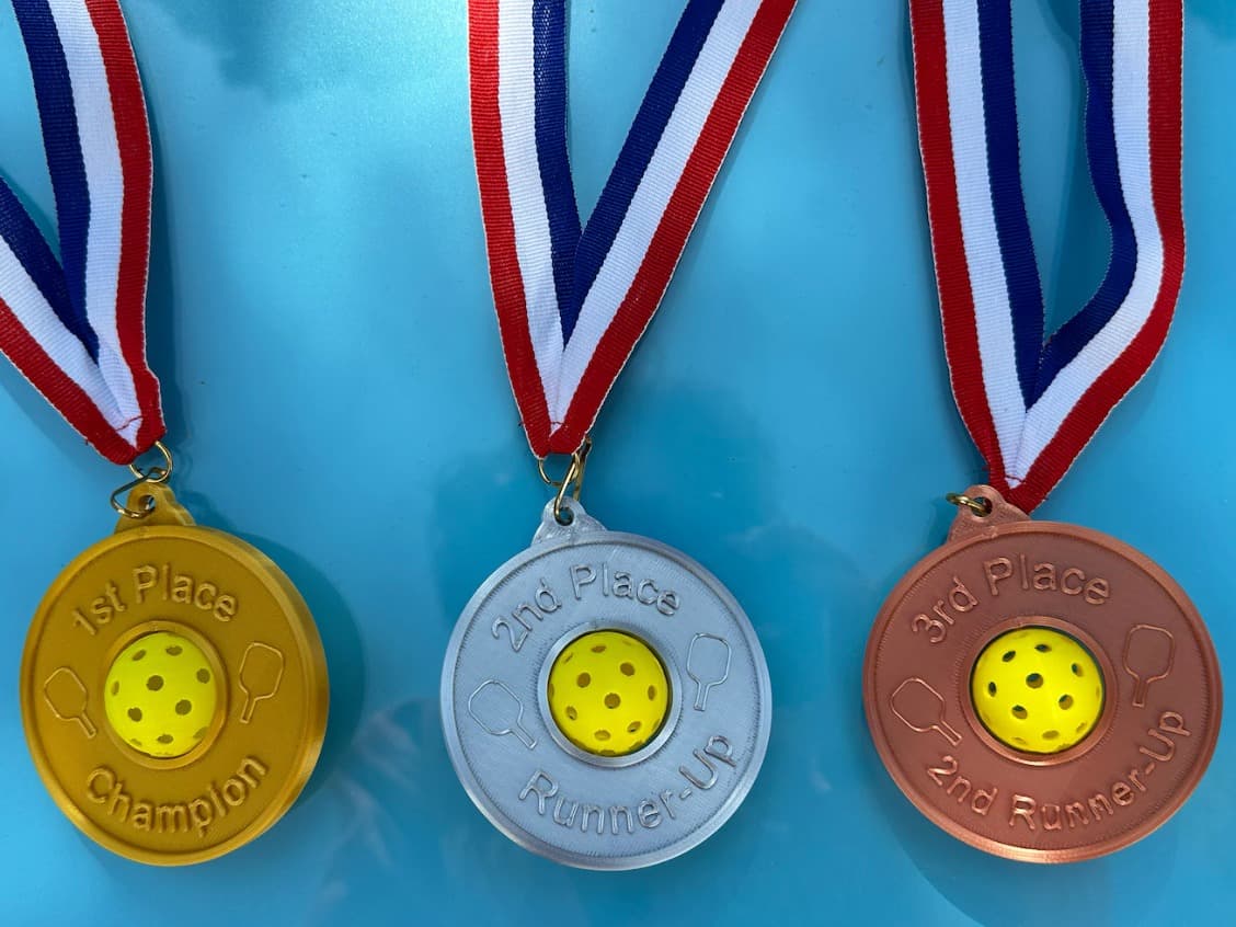 Do you keep your Pickleball tournament medals? 